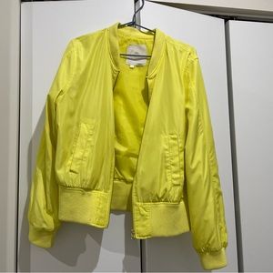 Neon yellow jacket